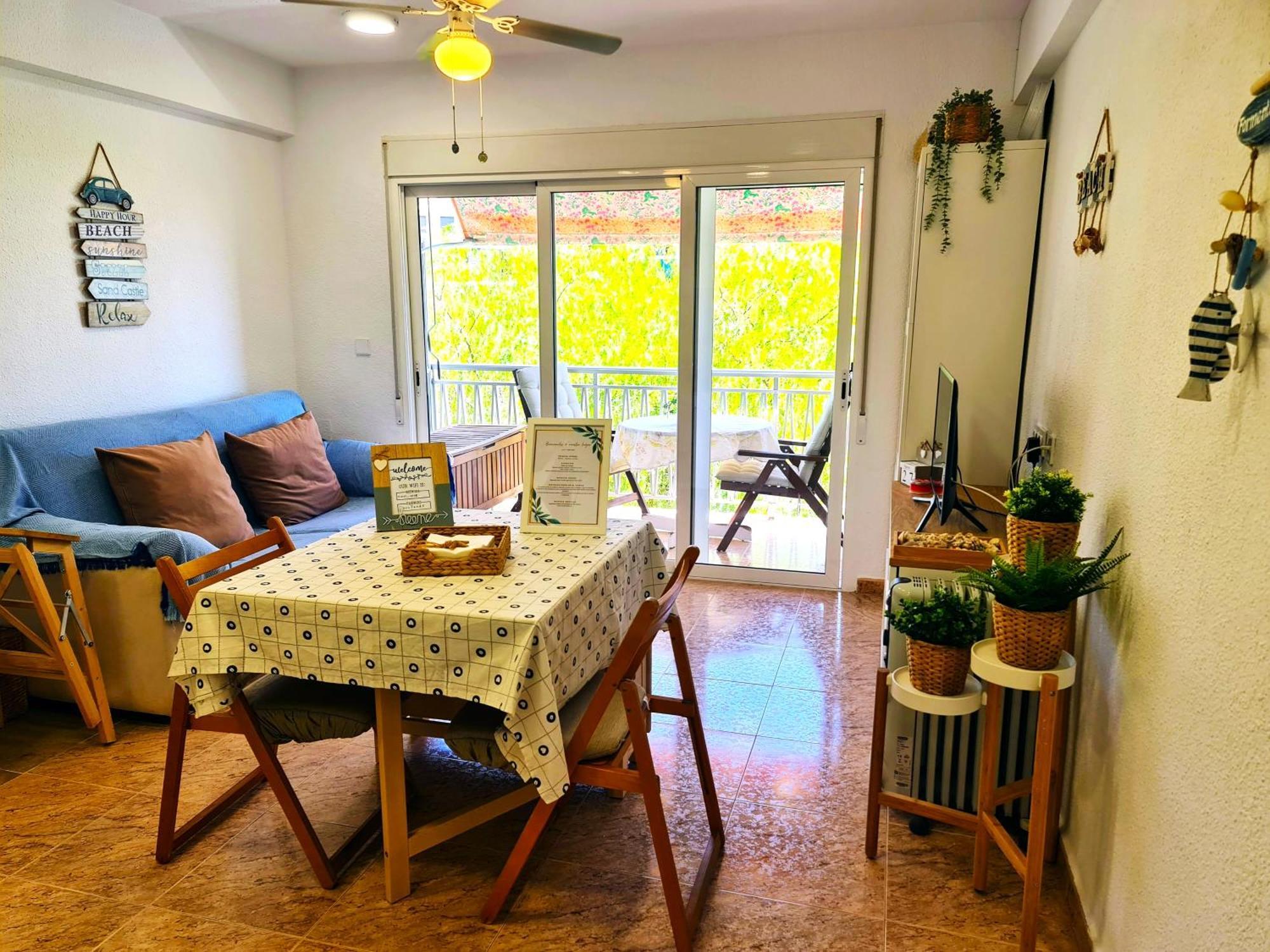 Bonito Apartamento Con Vistas Al Mar Playa Pobla de Farnals Buitenkant foto