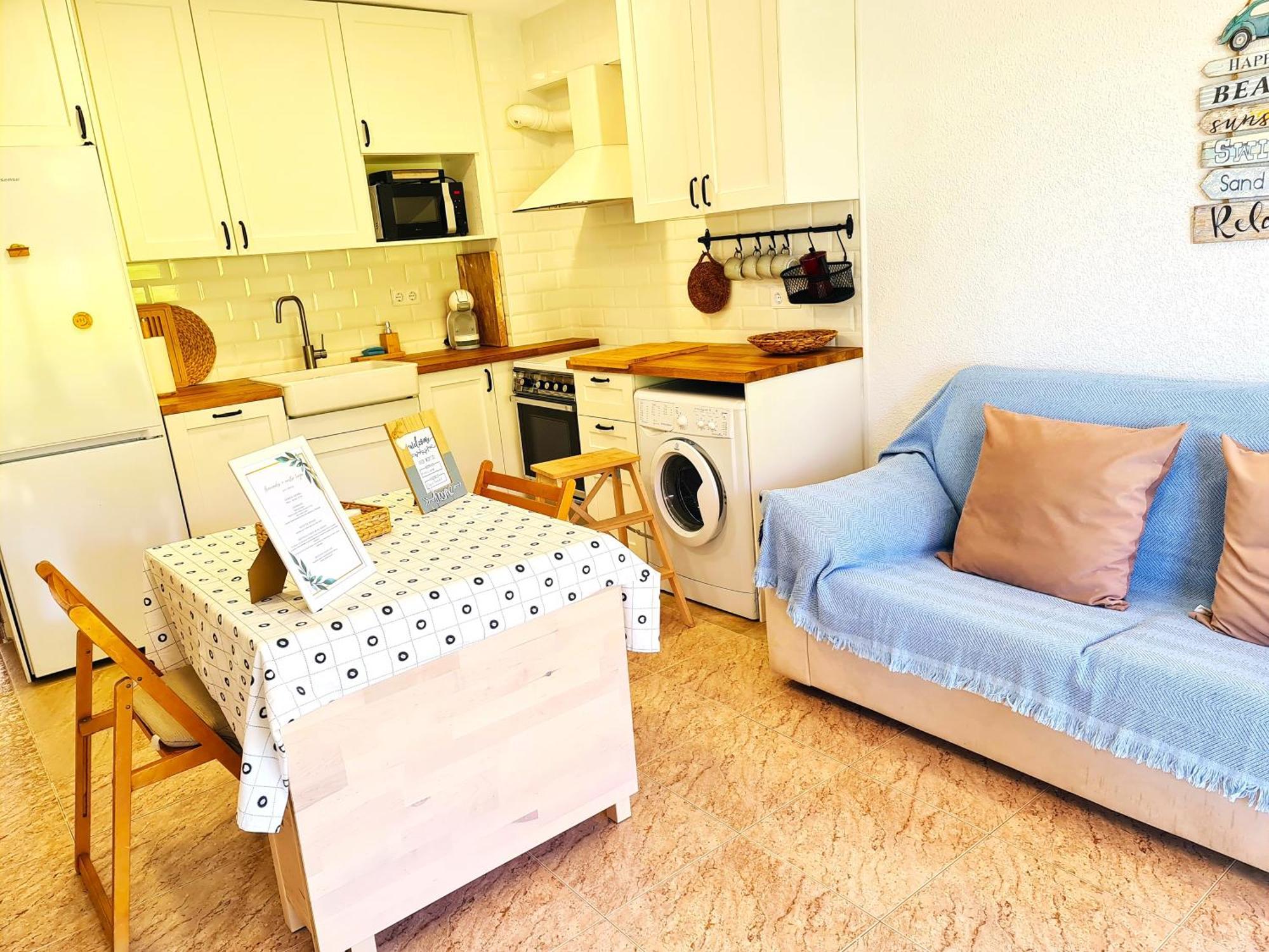 Bonito Apartamento Con Vistas Al Mar Playa Pobla de Farnals Buitenkant foto